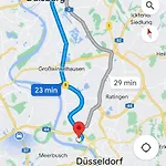 Naehe Duesseldorf Messe Expo, Airport, Train Station Apartament *