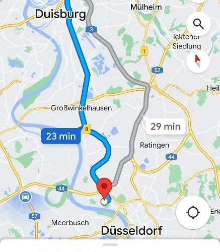 Naehe Duesseldorf Messe Expo, Airport, Train Station Апартаменты *